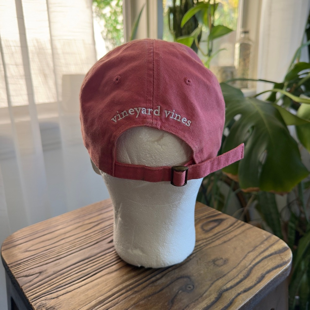 Vineyard Vines Dad Baseball‎ Cap American Flag Whale Logo Hat Unisex - Picture 4 of 6